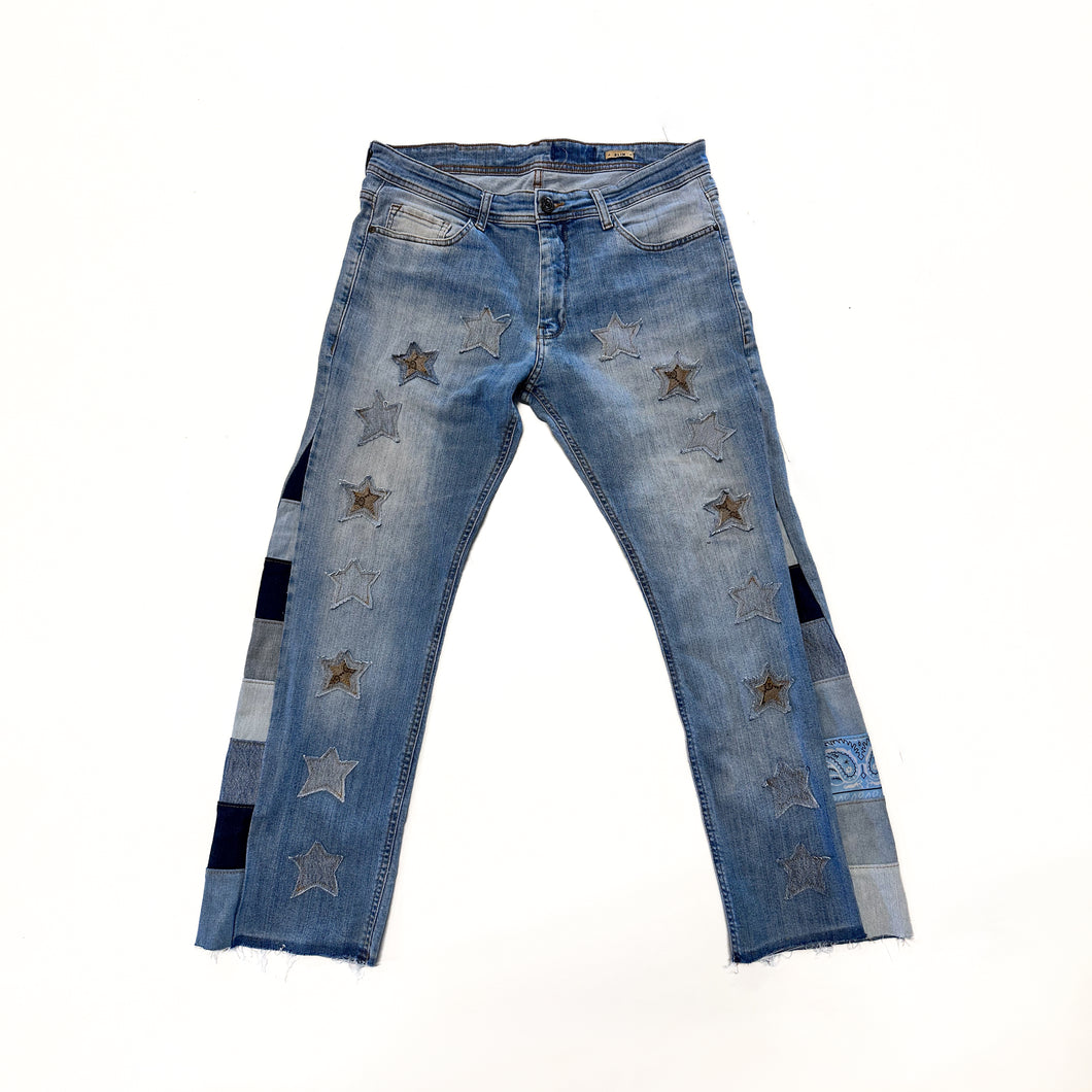 Calça Jeans Designer Stars