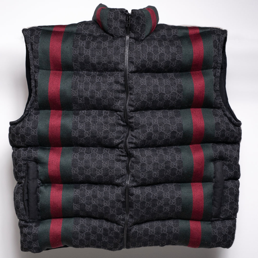 Colete Puffer double G