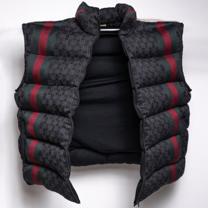 Colete Puffer double G