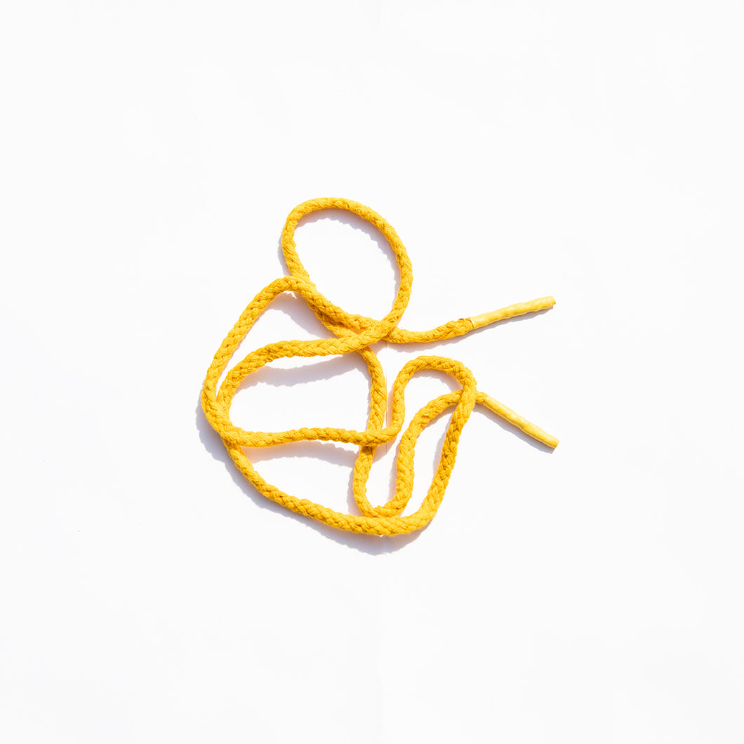 Cadarço corda amarelo